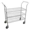 Urrea Steel Utility carts, 3 Shelves, 992 lb 44189